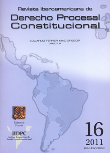 REVISTA IBEROAMERICANA DE DERECHO PROCESAL CONSTITUCIONAL 16