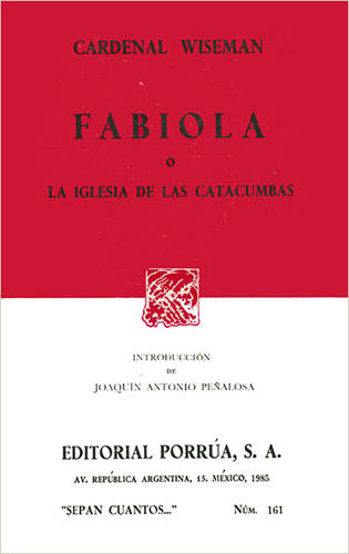 FABIOLA O LA IGLESIA DE LAS CATACUMBAS