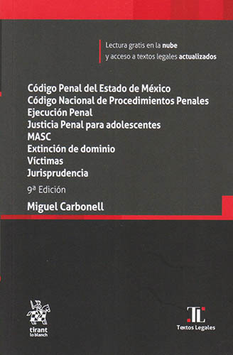 CODIGO PENAL DEL ESTADO DE MEXICO 2026 - CODIGO NACIONAL DE PROCEDIMIENTOS PENALES - EJECUCION PENAL