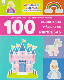 100 CALCOMANIAS MAGICAS DE PRINCESAS
