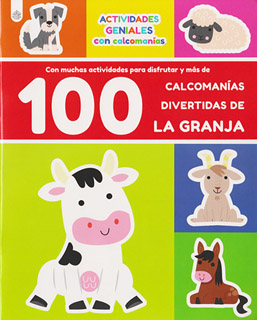 100 CALCOMANIAS DIVERTIDAS DE LA GRANJA