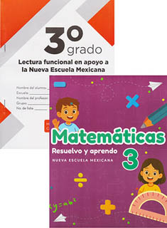 PAQUETE LECTURA FUNCIONAL Y MATEMATICAS RESUELVO Y APRENDO 3 PRIMARIA