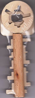 CERRADURA O LLAVE (ROMPECABEZAS DE MADERA) VARIOS MODELOS