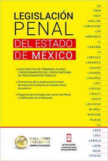 LEGISLACION PENAL DEL ESTADO DE MEXICO 2022