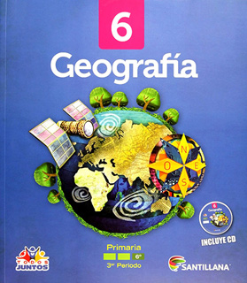 GEOGRAFIA 6 PACK (INCLUYE CD) TERCER PERIODO...