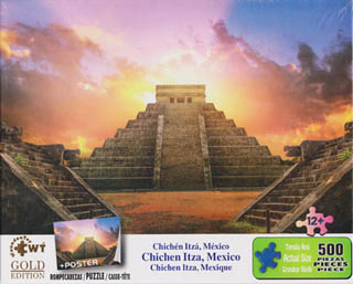 ROMPECABEZAS CHICHEN ITZA, MEXICO (500 PZS.)
