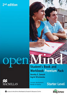 OPENMIND STARTER STUDENTS BOOK AND WORKBOOK...