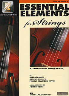 ESSENTIAL ELEMENTS FOR STRINGS VIOLIN BOOK 1...