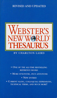 WEBSTERS NEW WORLD THESAURUS (SYNONYMS Y ANTONYMS)
