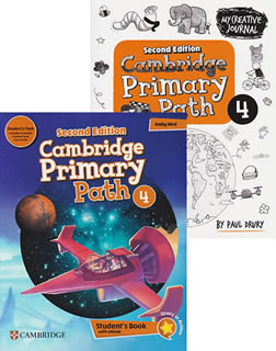 CAMBRIDGE PRIMARY PATH 4 STUDENTS BOOK WITH MY CREATIVE JOURNAL CUE CARDS AND EBOOK