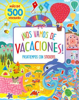 ¡NOS VAMOS DE VACACIONES! PASATIEMPOS CON STICKERS