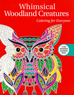 WHIMSICAL WOODLAND CREATURES: COLORING FOR...