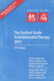 THE SANFORD GUIDE TO ANTIMICROBIAL THERAPY 2015