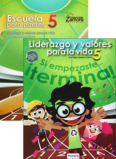 LIDERAZGO Y VALORES PARA LA VIDA 5 PRIMARIA (INCLUYE ESCUELA PARA PADRES)