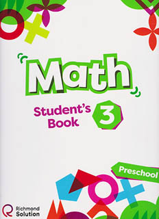 RS PREESCHOOL MATH 3 STUDENTS BOOK