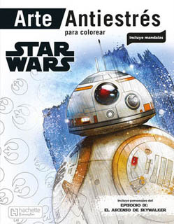 ARTE ANTIESTRES PARA COLOREAR: STAR WARS (MANDALAS)