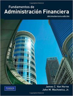 FUNDAMENTOS DE ADMINISTRACION FINANCIERA
