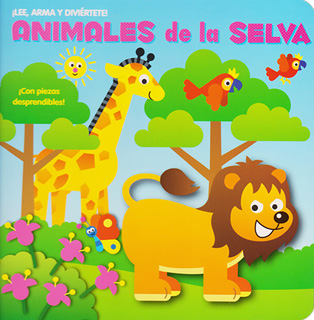 ANIMALES DE LA SELVA (CON PIEZAS DESPRENDIBLES)