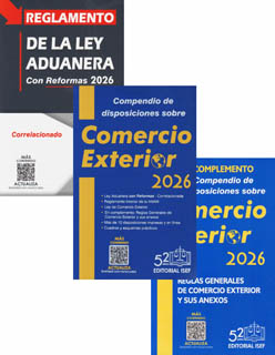 COMPENDIO DE DISPOSICIONES SOBRE COMERCIO EXTERIOR 2026 (ECONOMICO)