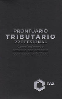 PRONTUARIO TRIBUTARIO 2026 (PROFESIONAL)