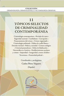 TOPICOS SELECTIVOS DE CRIMINALIDAD CONTEMPORANEA