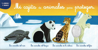MI CAJITA DE ANIMALES PARA PROTEGER (4 LIBROS)