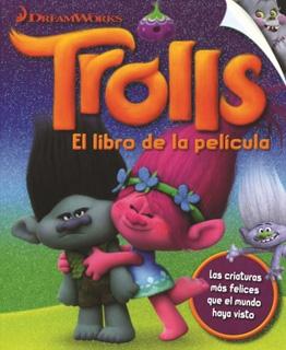 TROLLS EL LIBRO DE LA PELICULA