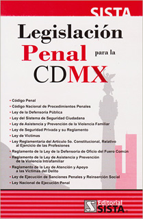2020 LEGISLACION PENAL PARA LA CDMX (CIUDAD DE...