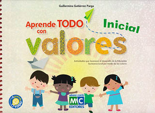 APRENDE TODO CON VALORES INICIAL (INCLUYE CUADERNO DE EJERCICIOS)