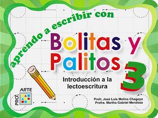 APRENDO A ESCRIBIR CON BOLITAS Y PALITOS 3