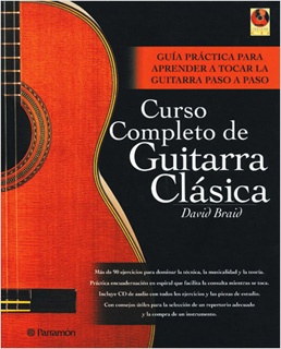 CURSO COMPLETO DE GUITARRA CLASICA (INCLUYE CD)
