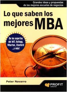 LO QUE SABEN LOS MEJORES MBA
