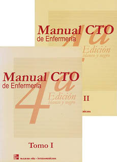 MANUAL DE ENFERMERIA CTO - EDICION EN BLANCO Y NEGRO (2 TOMOS)