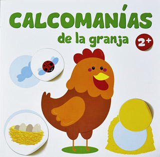 CALCOMANIAS DE LA GRANJA 2+ (POLLITO)