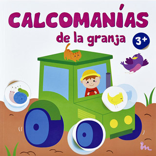 CALCOMANIAS DE LA GRANJA 3+ (TRACTOR)