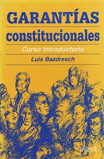 GARANTIAS CONSTITUCIONALES: CURSO INTRODUCTORIO