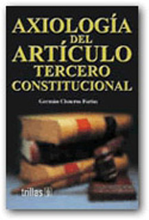 AXIOLOGIA DEL ARTICULO TERCERO CONSTITUCIONAL