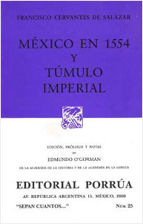 MEXICO EN 1554 Y TUMULO IMPERIAL