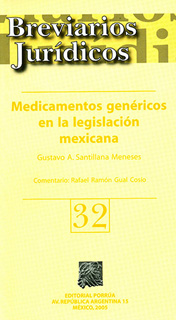 MEDICAMENTOS GENERICOS EN LA LEGISLACION MEXICANA