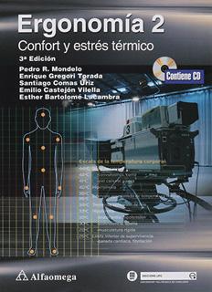 ERGONOMIA 2: CONFORT Y ESTRES TERMICO (INCLUYE CD)