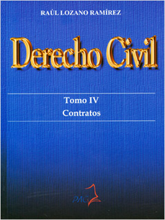 DERECHO CIVIL TOMO 4: CONTRATOS