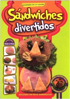 SANDWICHES DIVERTIDOS REALIZADOS CON PAN DE HAMBURGUESAS